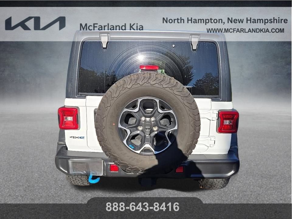 Used 2022 Jeep Wrangler Unlimited Rubicon 4xe w/ Cold Weather Group image 14