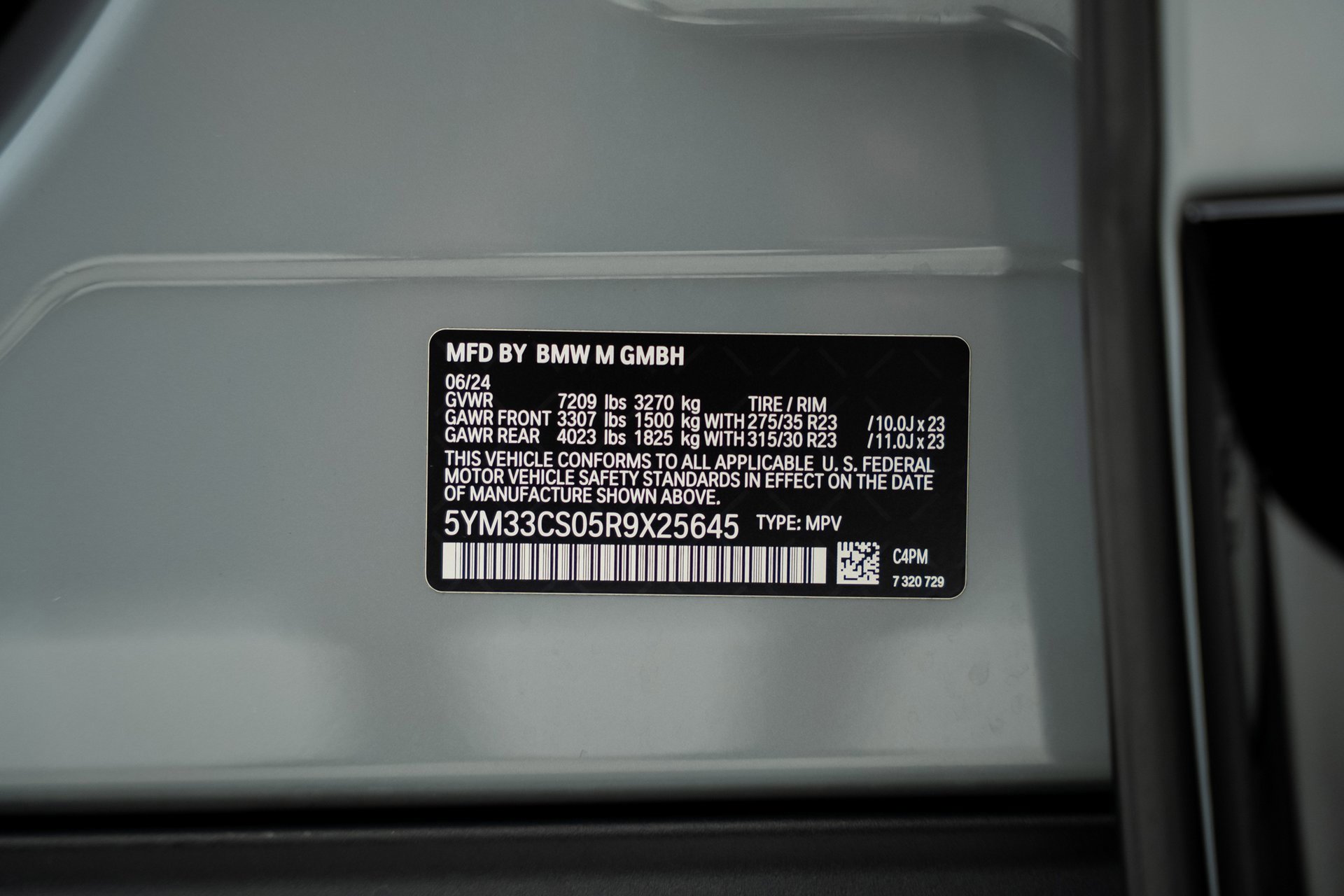 Used 2024 BMW XM Label Red image 63