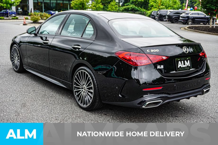 Used 2024 Mercedes-Benz C 300 Sedan w/ AMG Line w/ Night Package image 4