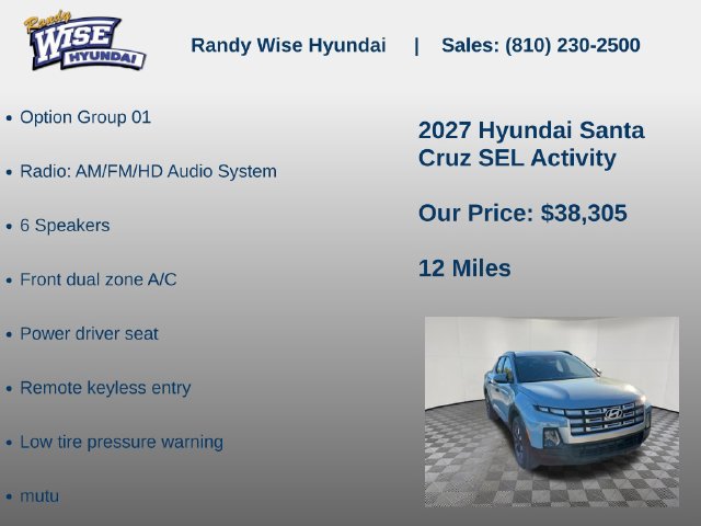 New 2027 Hyundai Santa Cruz SEL AWD/4WD image 5