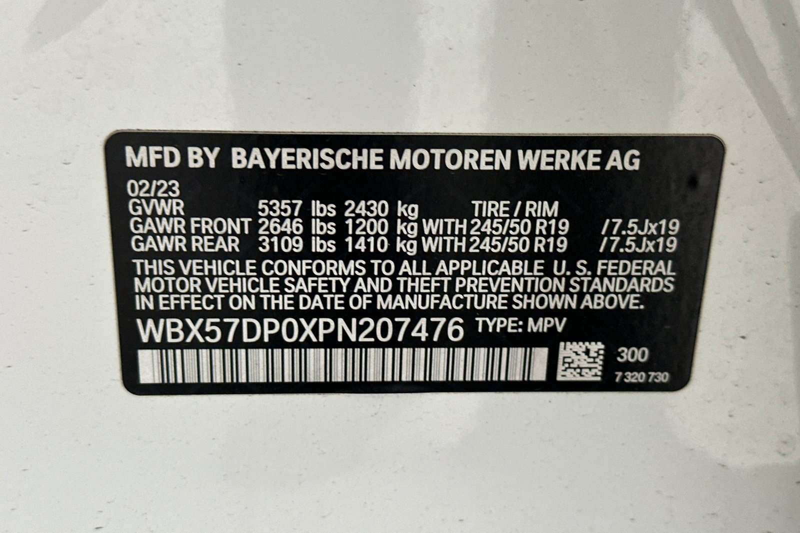 Certified 2023 BMW X3 xDrive30i w/ Convenience Package w/ZPA AWD/4WD image 27
