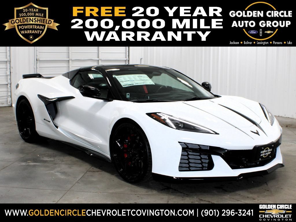 New 2026 Chevrolet Corvette Z06 w/ Stealth Interior Trim Package