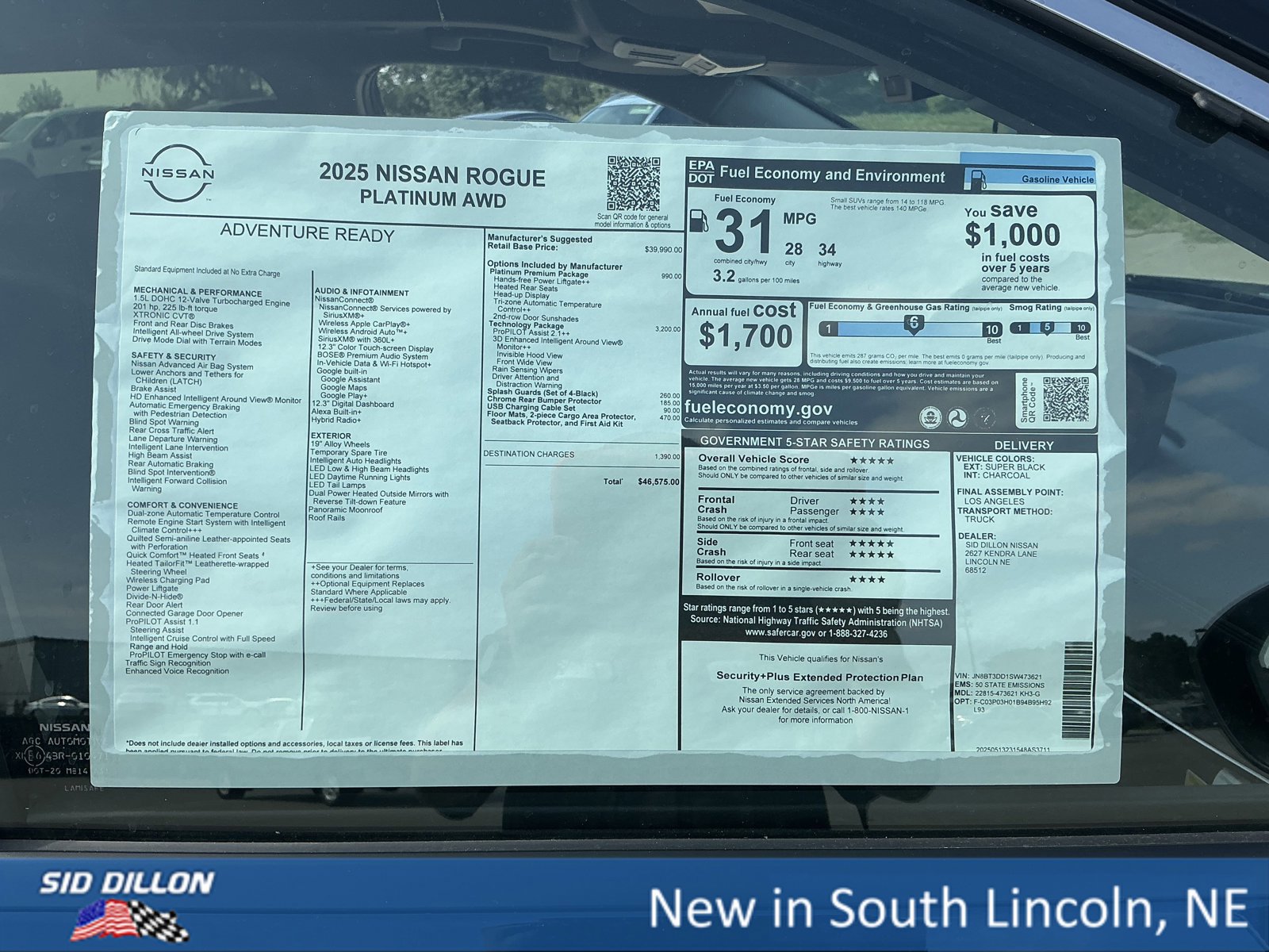 New 2025 Nissan Rogue Platinum w/ Tech Package image 13