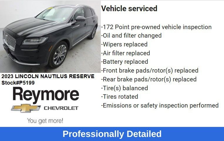 Used 2023 Lincoln Nautilus Reserve w/ Equipment Group 201A image 53