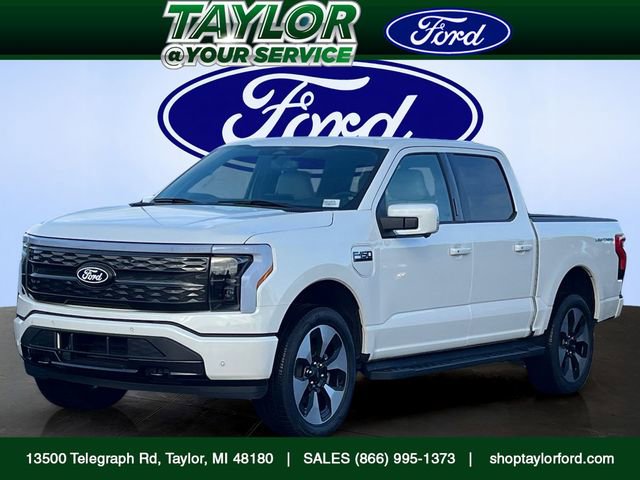 New 2025 Ford F150 Lightning Platinum