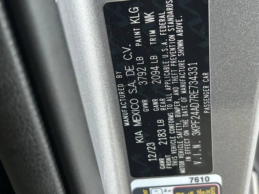 Used 2024 Kia Forte LXS FWD image 43
