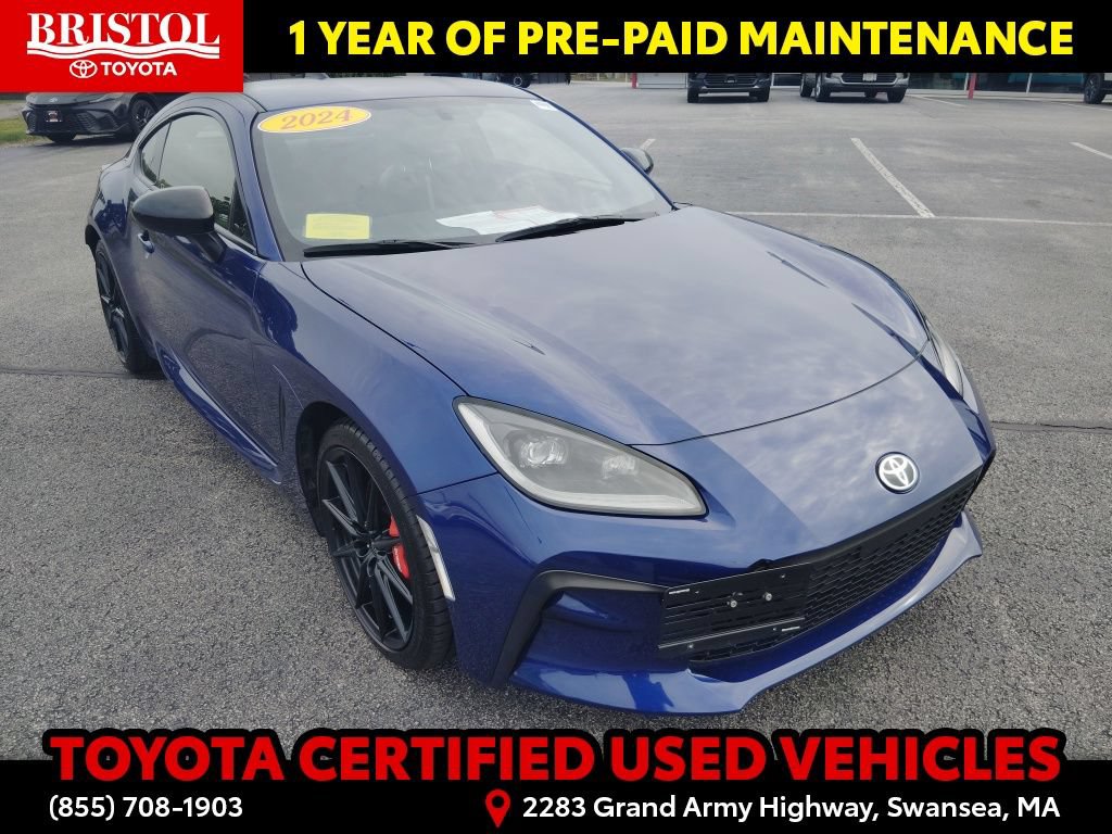 Certified 2024 Toyota GR86 Premium w/ Performance Package RWD image 1