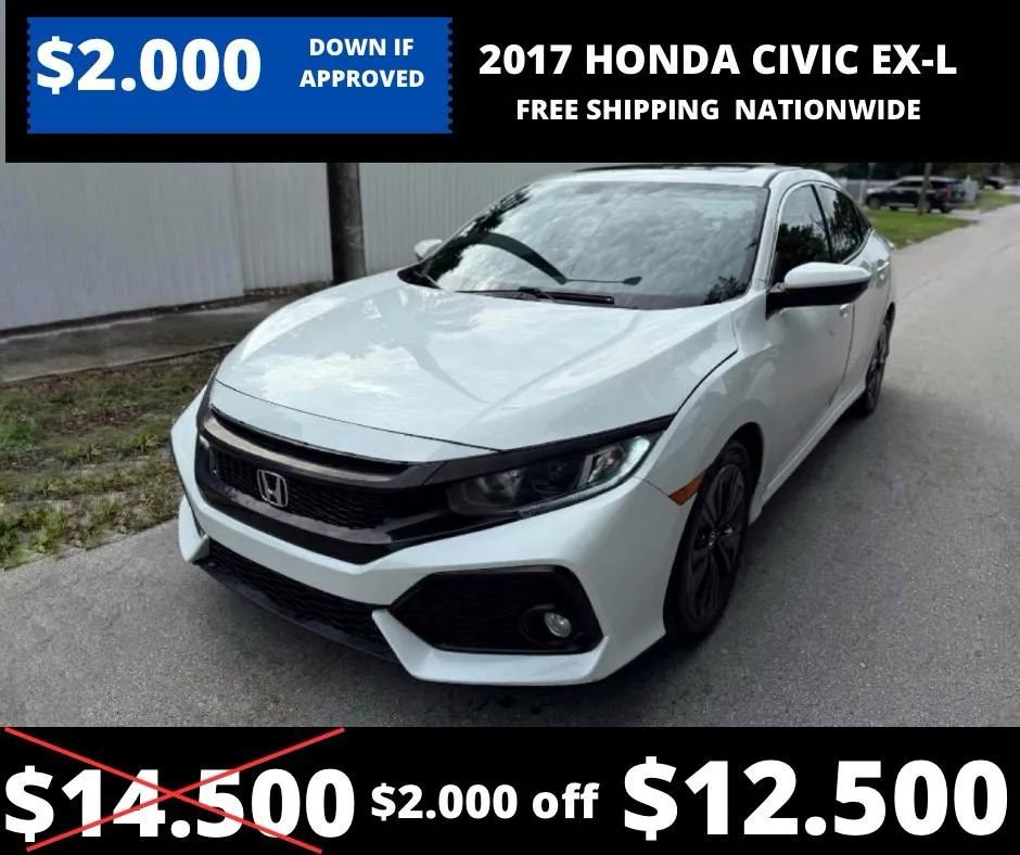 Used 2017 Honda Civic EX-L