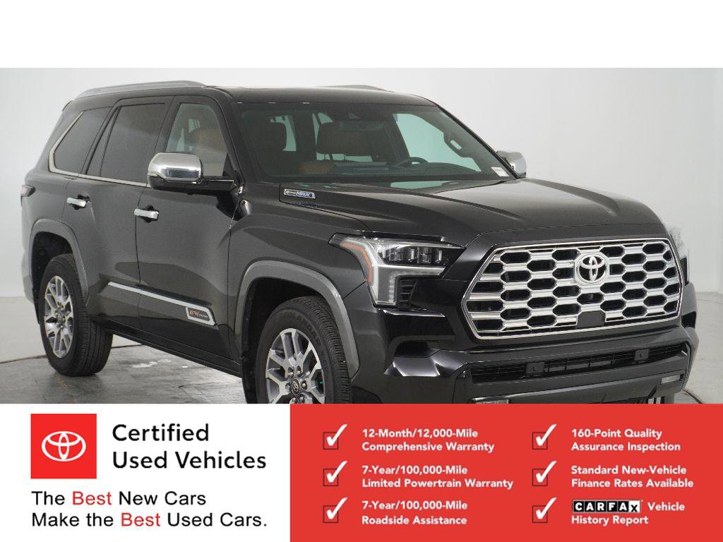 Certified 2025 Toyota Sequoia 1794 Edition image 1
