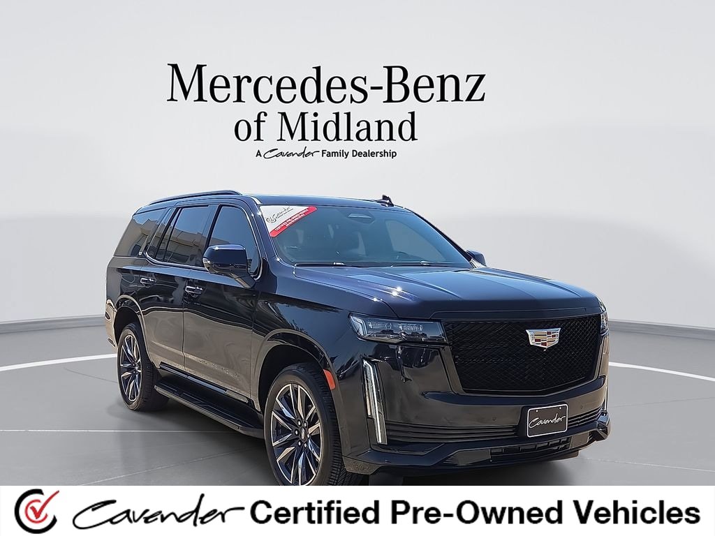 Used 2023 Cadillac Escalade Sport w/ LPO, Floor Liner Package AWD/4WD image 1