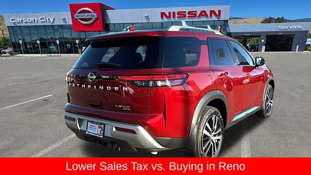 Used 2025 Nissan Pathfinder Platinum w/ Cargo Package image 3