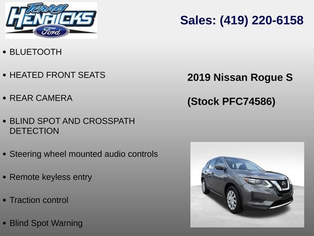 Used 2019 Nissan Rogue S FWD image 12