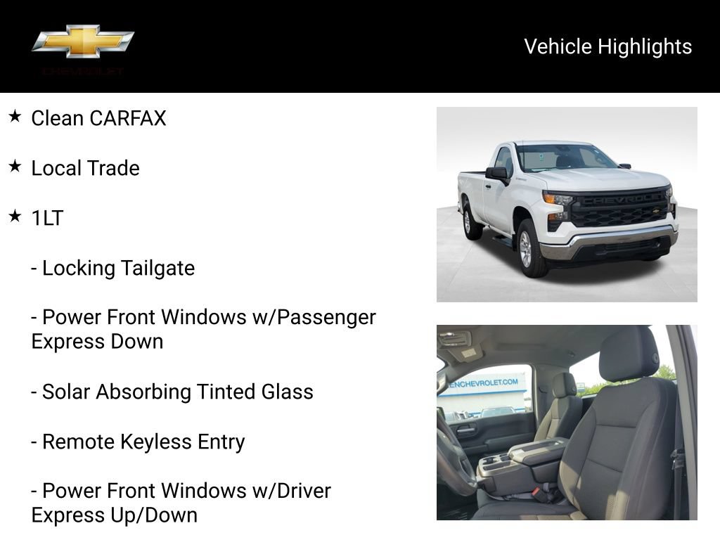 Certified 2023 Chevrolet Silverado 1500 W/T w/ WT Fleet Convenience Package RWD image 19