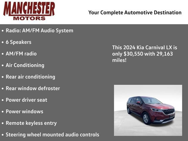 Used 2024 Kia Carnival LX FWD image 2