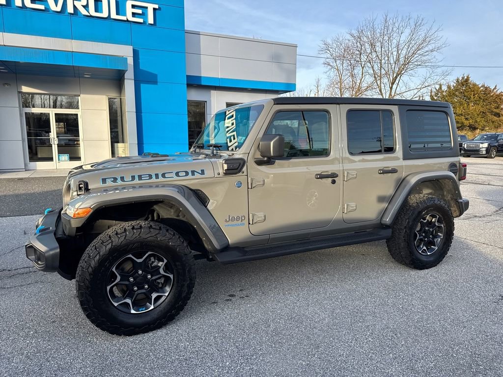 Used 2022 Jeep Wrangler Unlimited Rubicon 4xe image 4