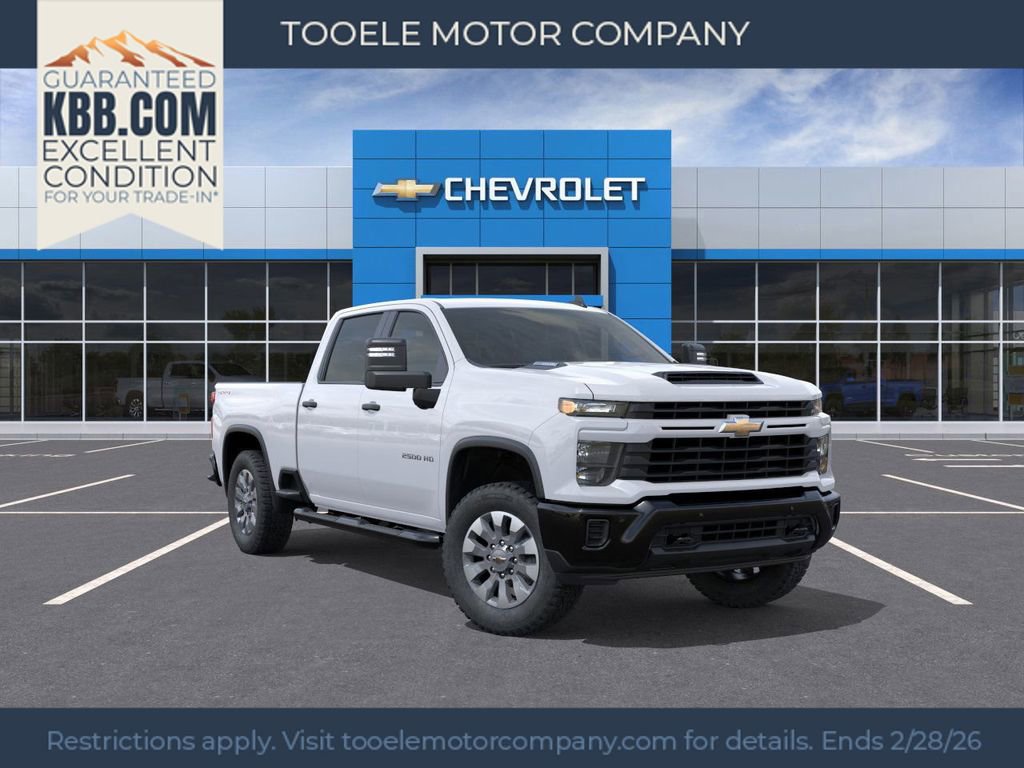 New 2026 Chevrolet Silverado 2500 Custom w/ Custom Value Package