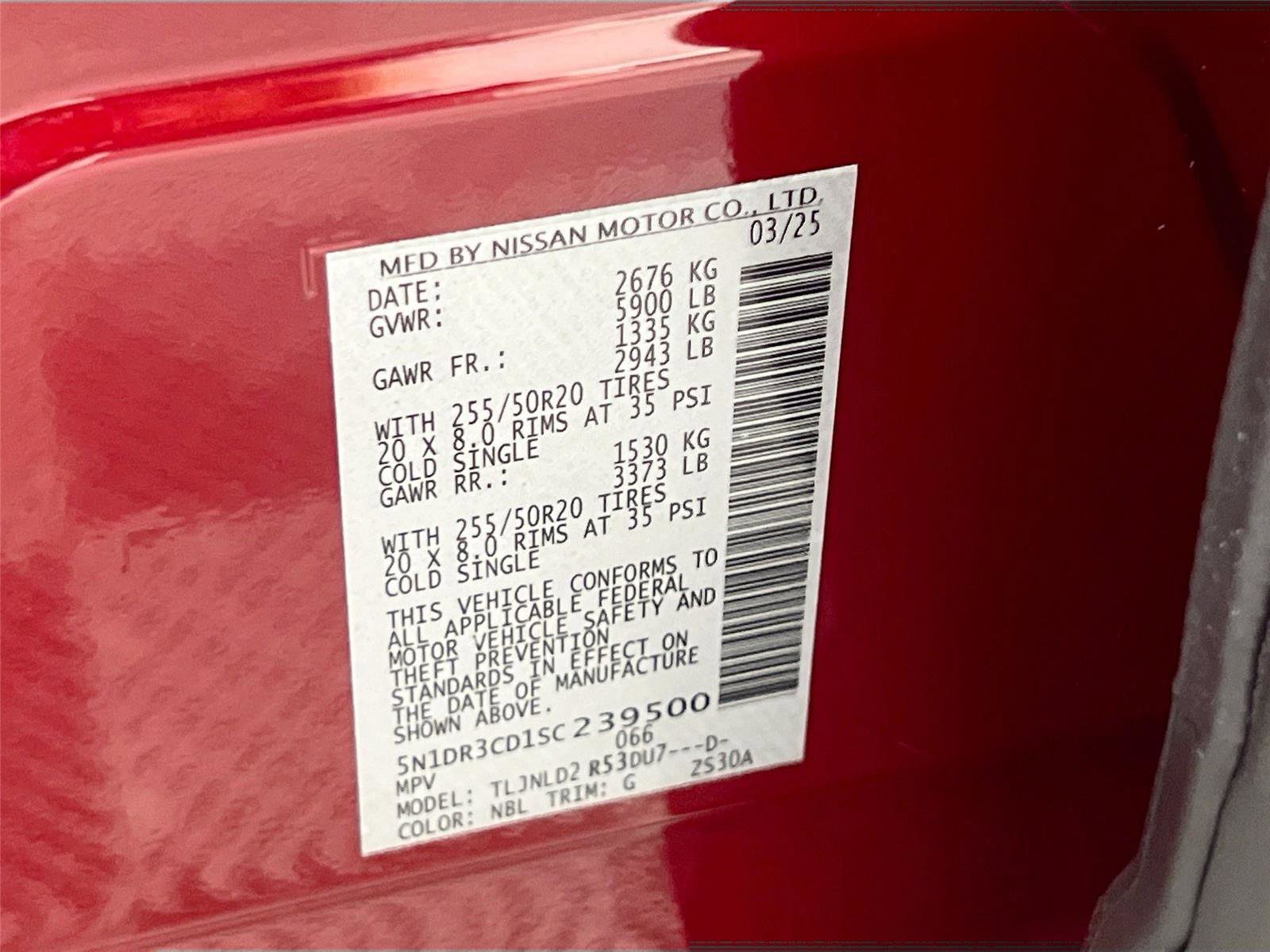 Used 2025 Nissan Pathfinder SL w/ SL Premium Package image 31