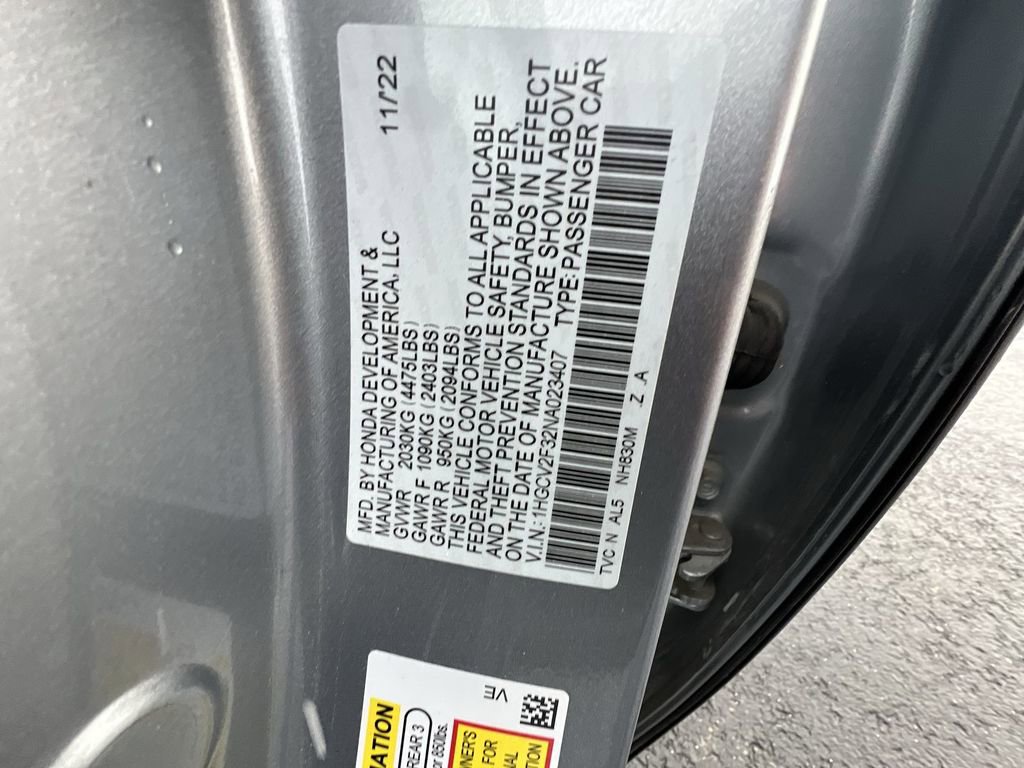 Used 2022 Honda Accord Sport image 33