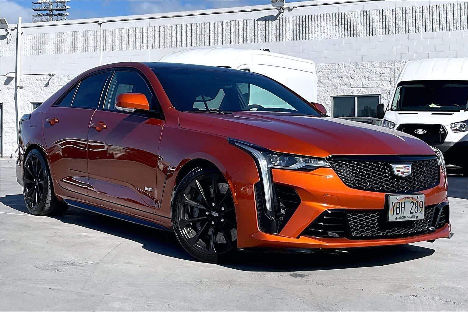 Used 2022 Cadillac CT4 V Blackwing w/ Technology Package RWD image 21