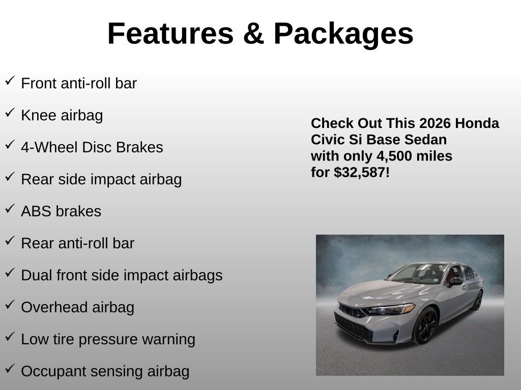 Certified 2026 Honda Civic Si image 12