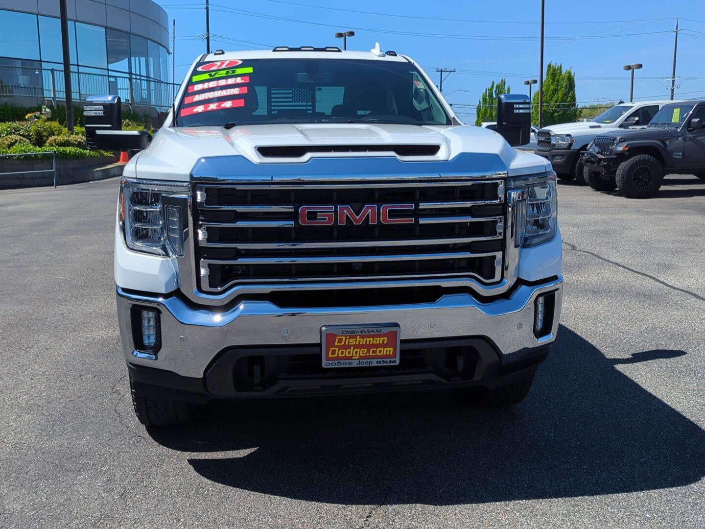 Used 2021 GMC Sierra 3500 SLT w/ SLT Premium Package AWD/4WD image 2