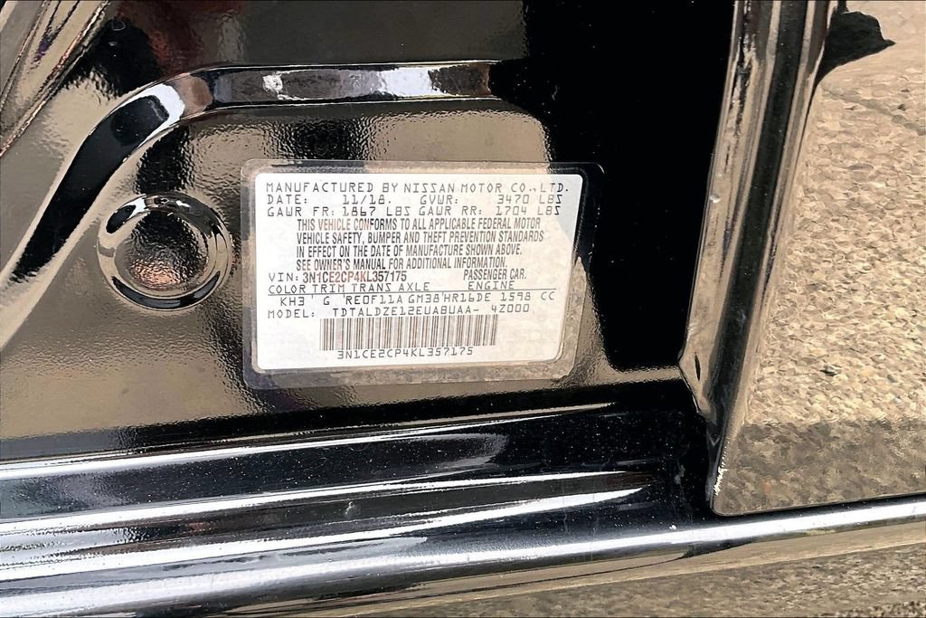 Used 2019 Nissan Versa Note SV FWD image 33