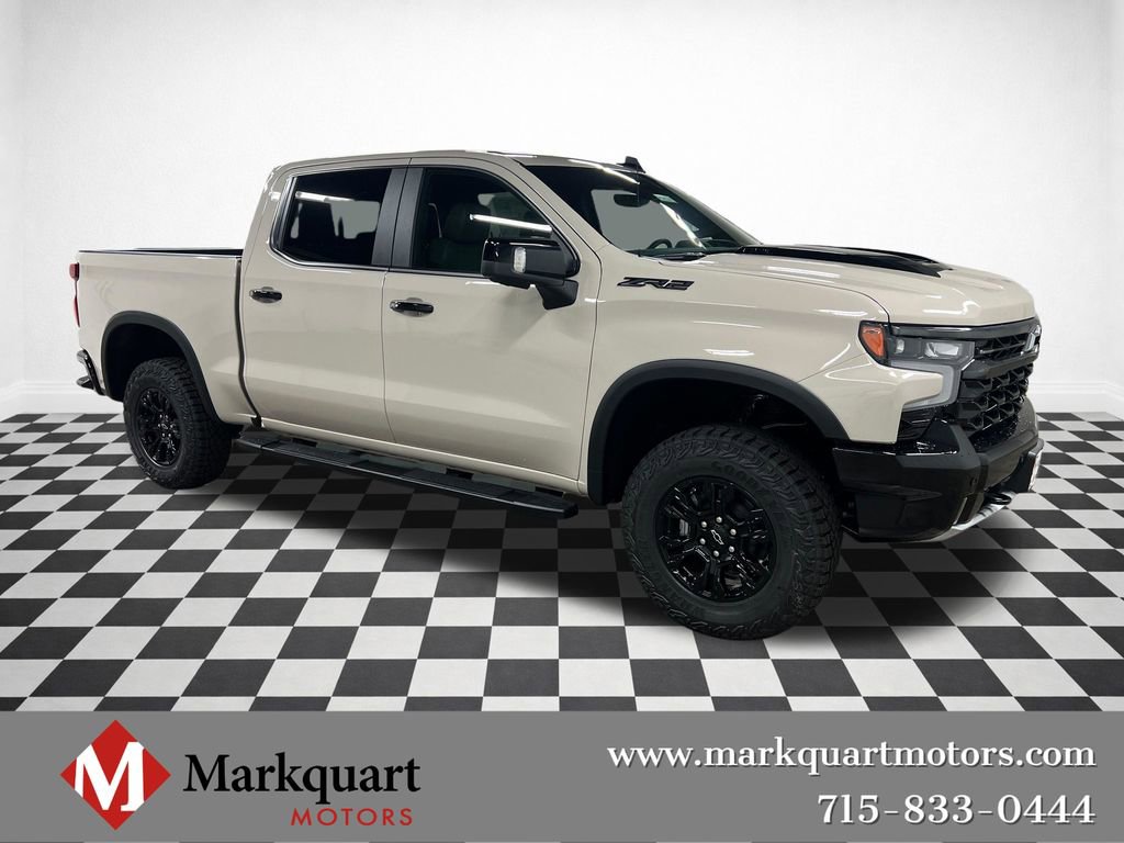 New 2026 Chevrolet Silverado 1500 ZR2 w/ Dark Appearance Package AWD/4WD 360° Tour