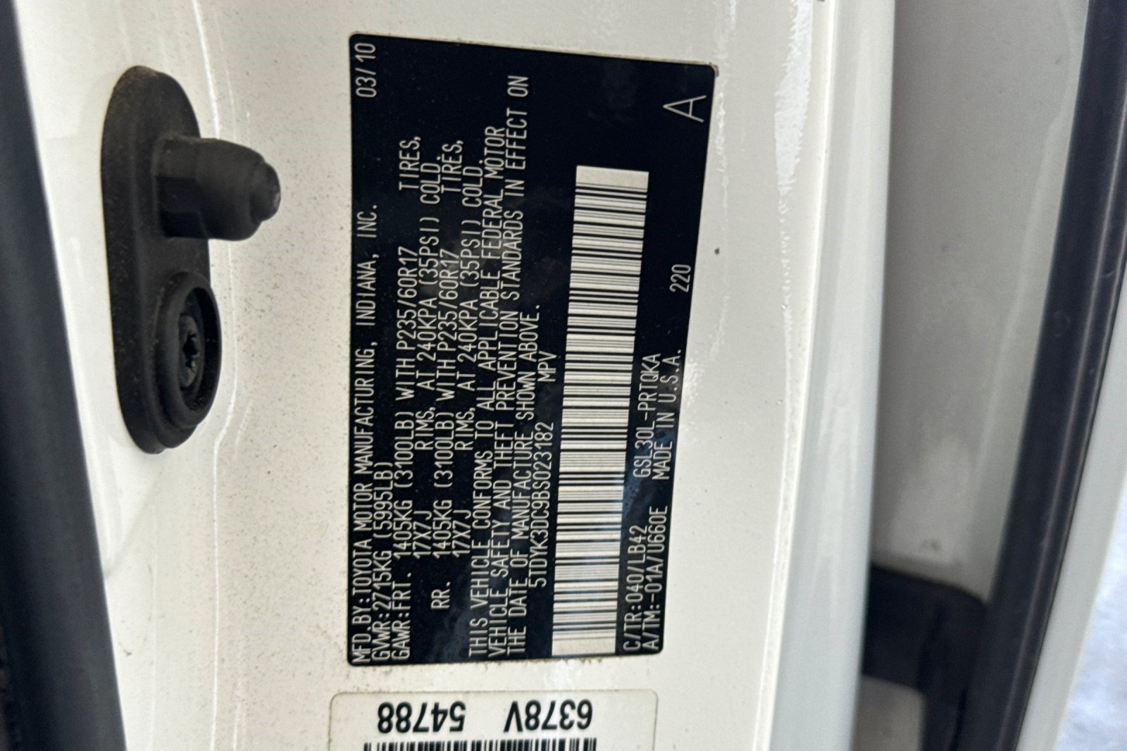 Used 2011 Toyota Sienna XLE FWD image 39