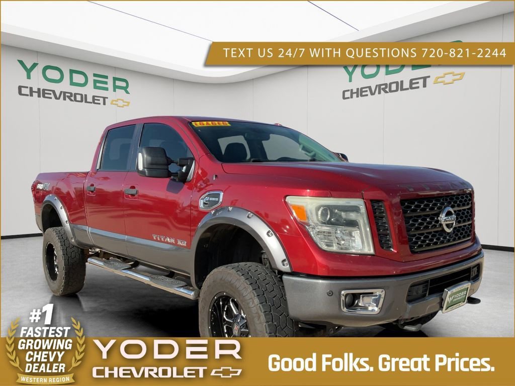 Used 2017 Nissan Titan PRO-4X w/ Pro-4x Convenience Package AWD/4WD image 1