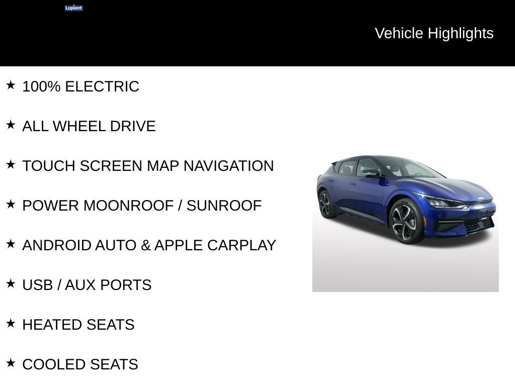 Certified 2024 Kia EV6 GT-Line w/ GT-Line White Seat Package AWD/4WD image 8