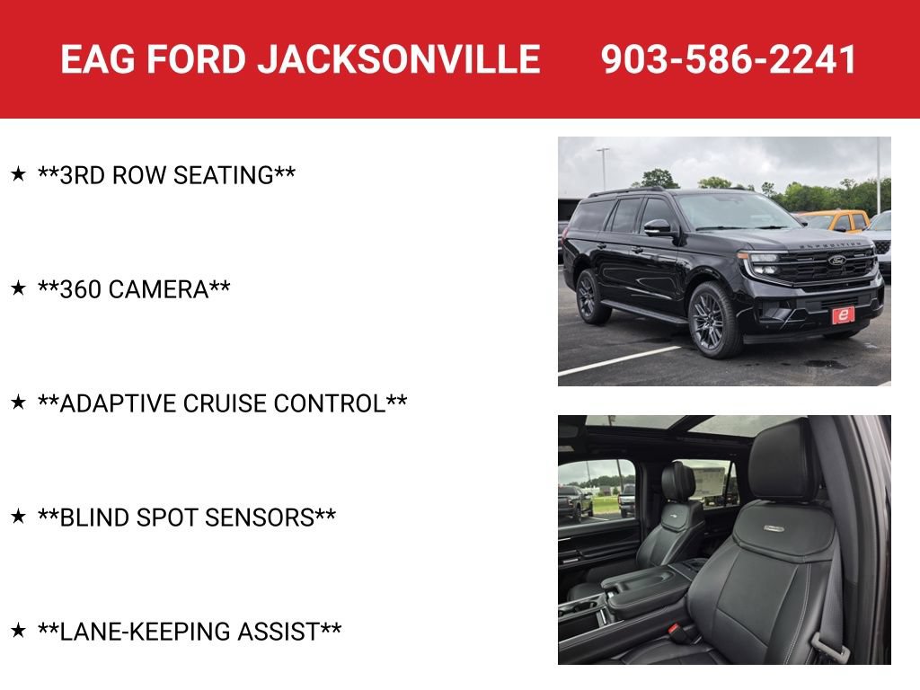 New 2026 Ford Expedition Max Platinum w/ Stealth Appearance Package AWD/4WD image 8