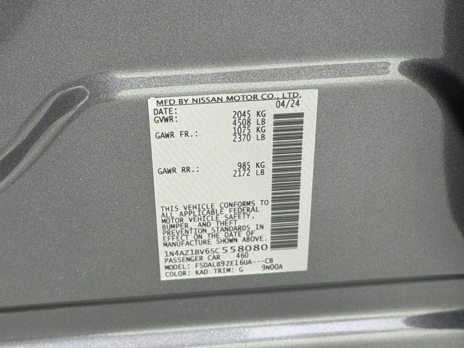 Used 2025 Nissan Leaf S image 37