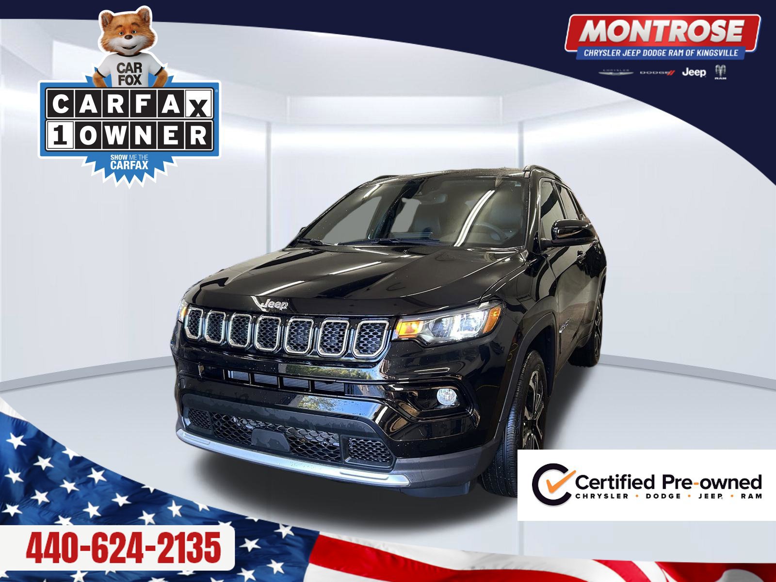 Certified 2024 Jeep Compass Limited