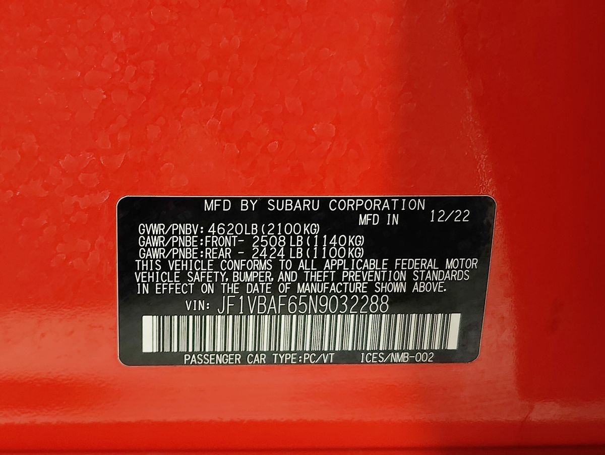 Used 2022 Subaru WRX Premium AWD/4WD image 26