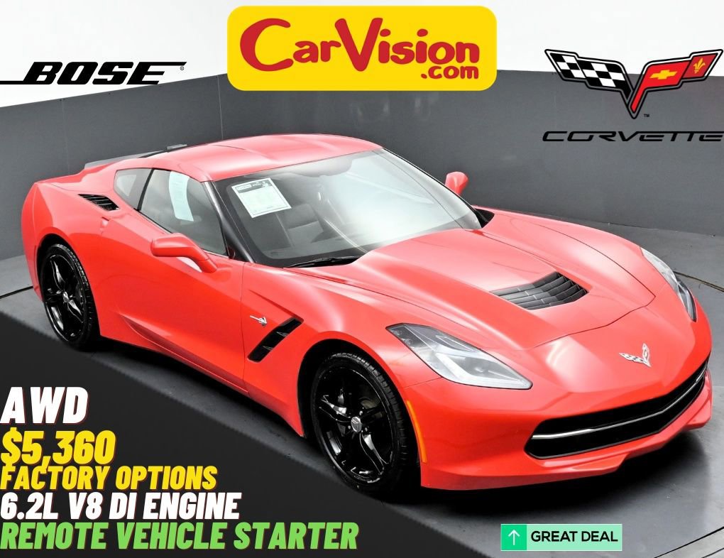 Used 2016 Chevrolet Corvette Stingray Coupe w/ Battery Protection Package