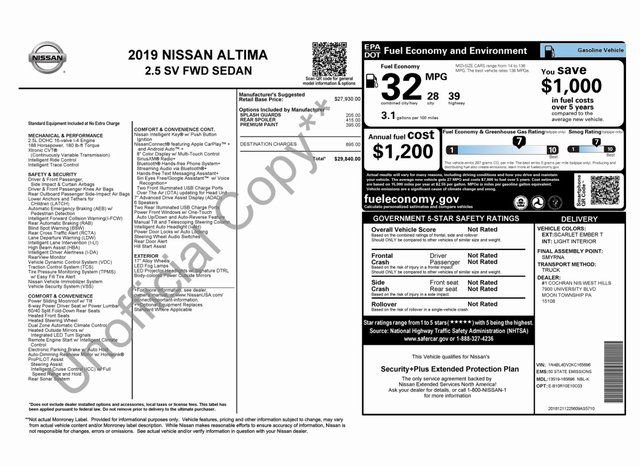 Used 2019 Nissan Altima 2.5 SV image 3