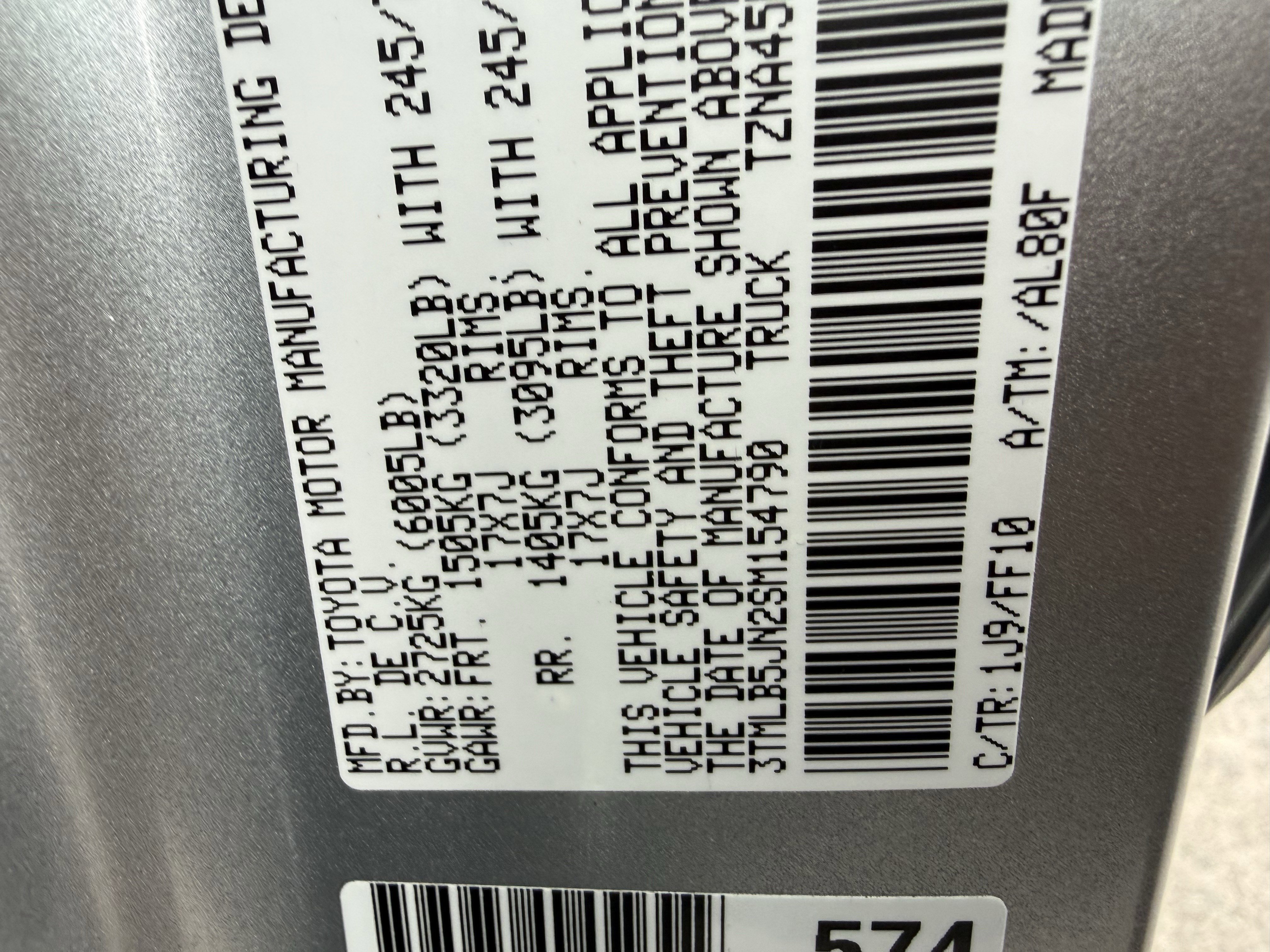 Used 2025 Toyota Tacoma SR5 image 35