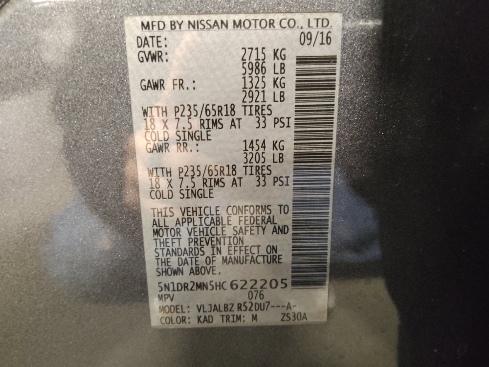 Used 2017 Nissan Pathfinder S FWD image 33