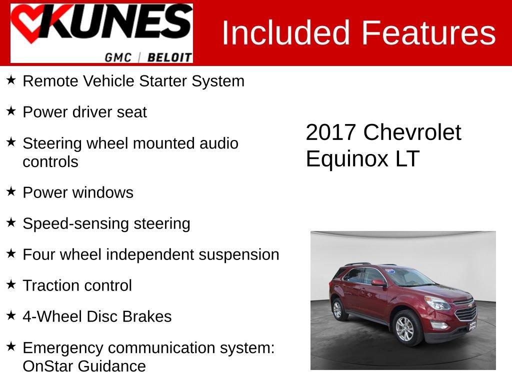 Used 2017 Chevrolet Equinox LT w/ Convenience Package FWD image 3