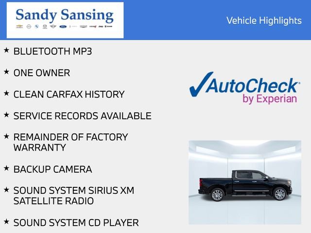 Used 2023 Chevrolet Silverado 1500 High Country w/ Technology Package image 6