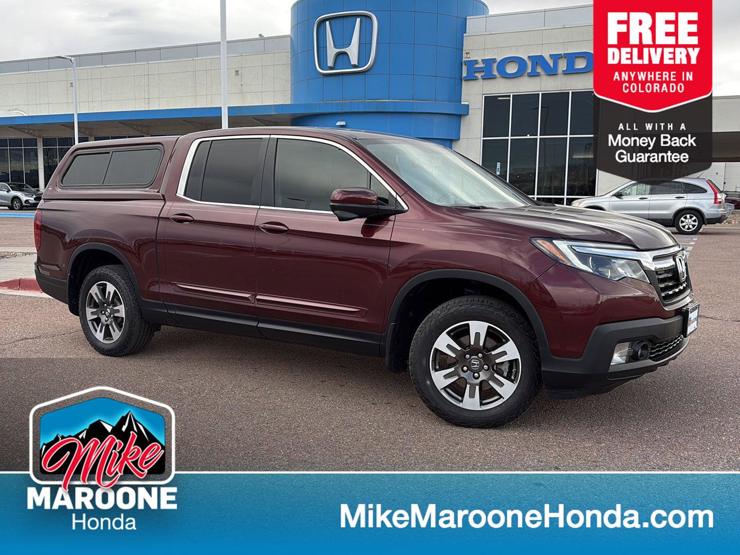 Certified 2018 Honda Ridgeline RTL-T image 1