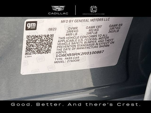 Certified 2024 Cadillac CT4 Premium Luxury w/ Climate Package RWD image 34