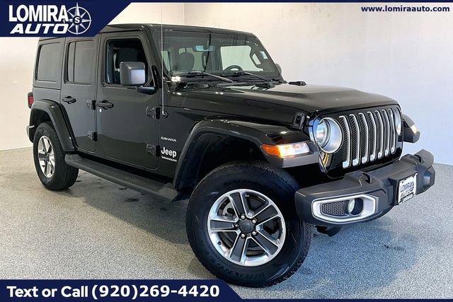 Used 2023 Jeep Wrangler Unlimited Sahara w/ Cold Weather Group AWD/4WD image 1