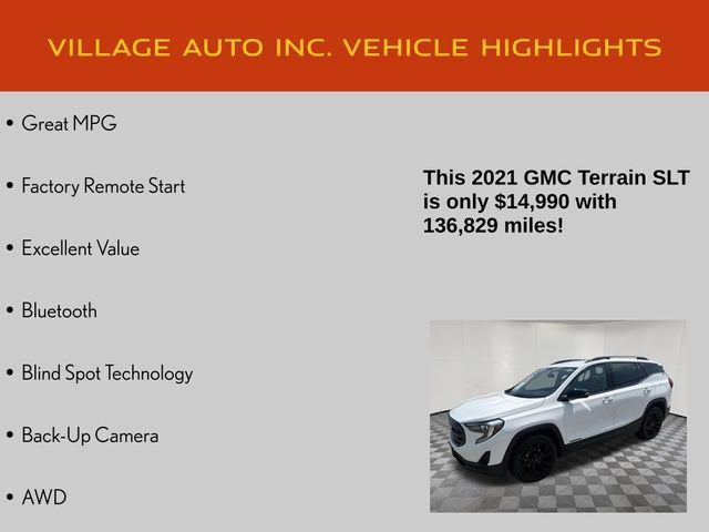 Used 2021 GMC Terrain SLT w/ Elevation Edition AWD/4WD image 14