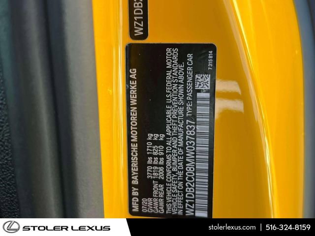 Used 2021 Toyota Supra w/ Safety & Technology Package image 20