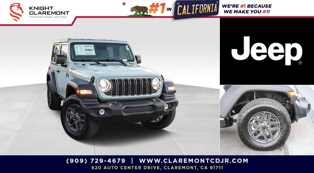 New 2026 Jeep Wrangler Sport AWD/4WD 360° Tour