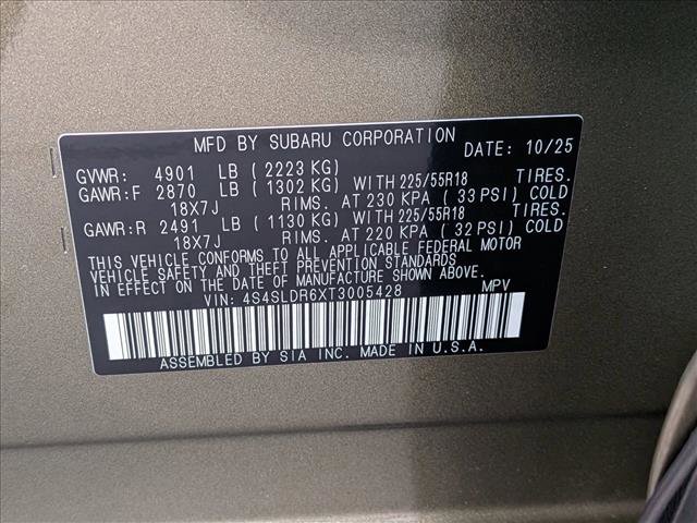 Certified 2026 Subaru Forester Limited AWD/4WD image 25