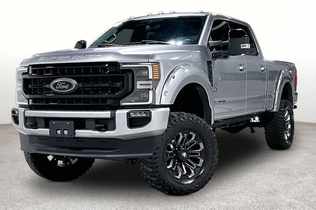 Used 2022 Ford F250 Lariat w/ Black Appearance Package AWD/4WD image 13