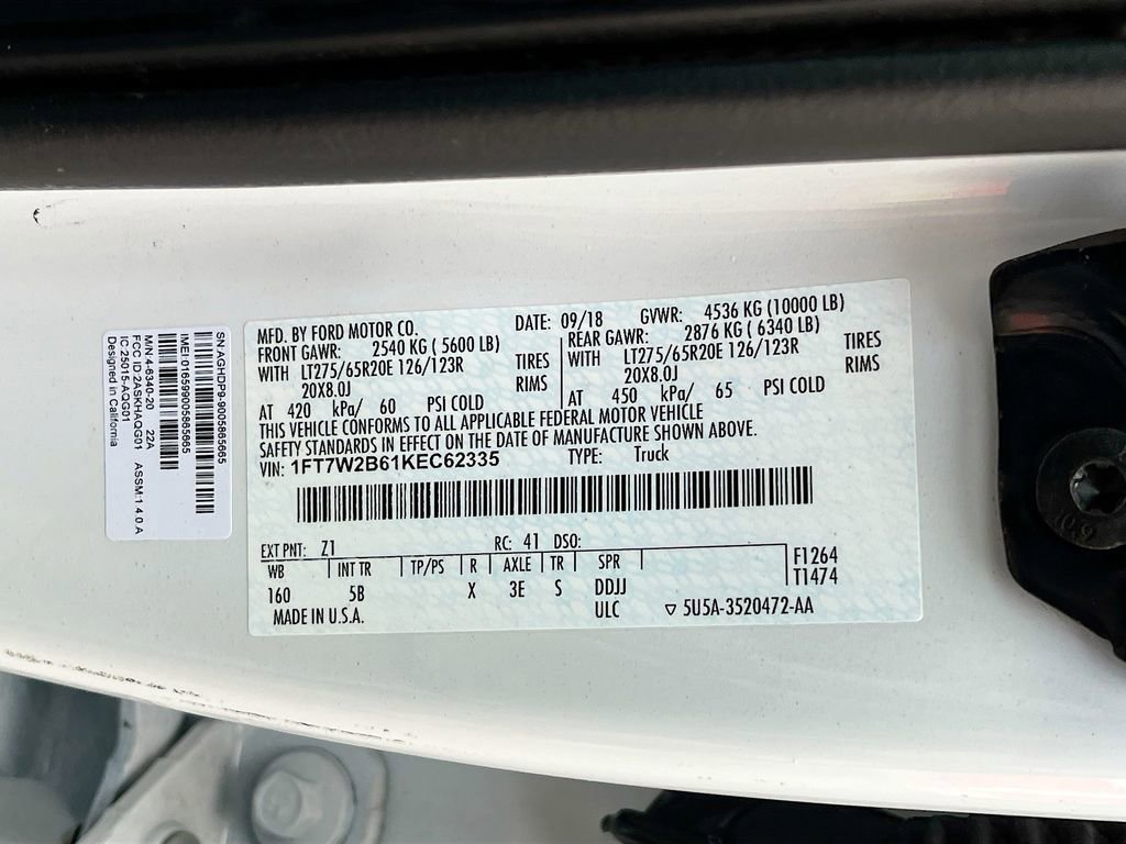 Used 2019 Ford F250 Lariat w/ Chrome Package image 31