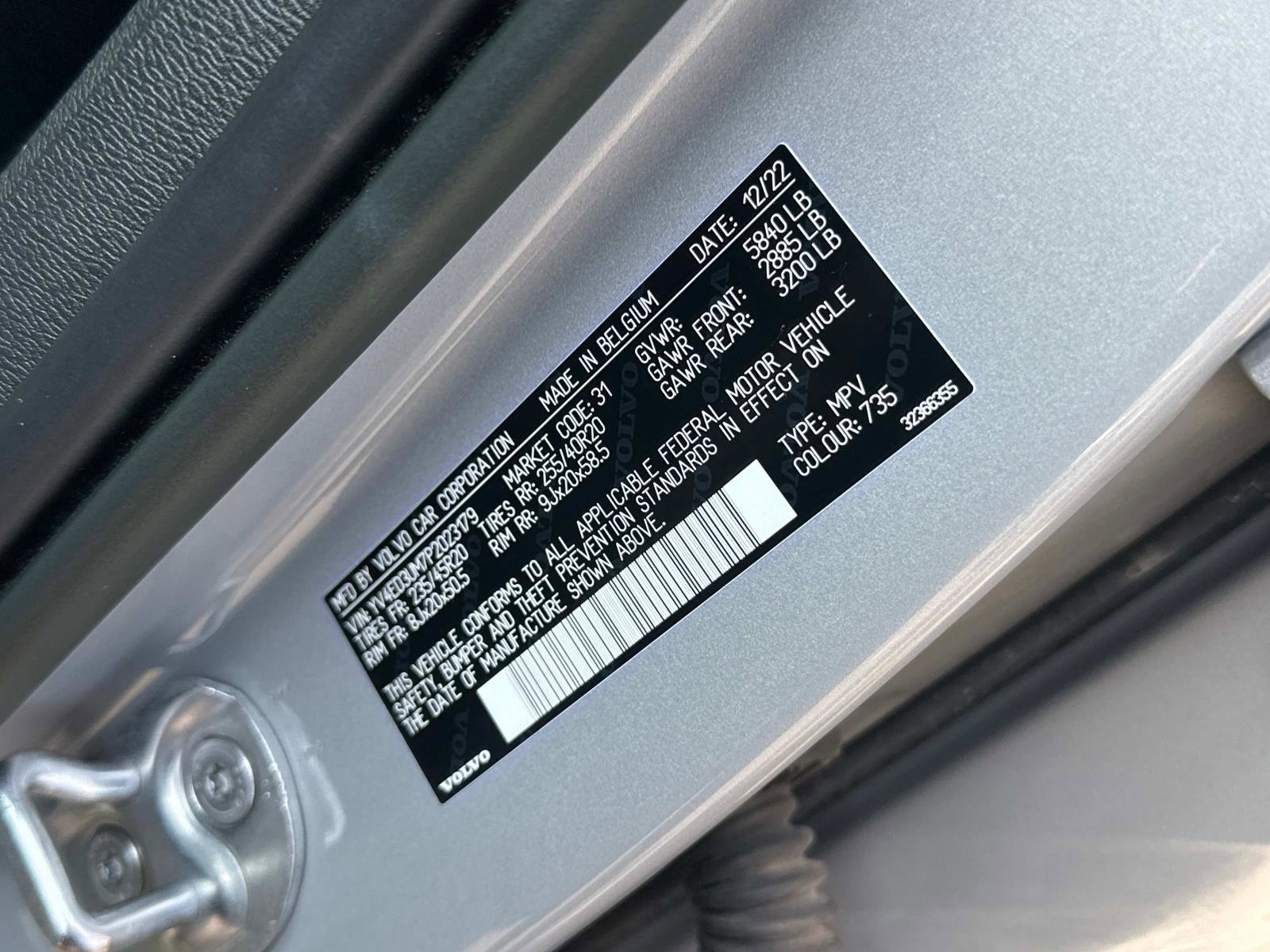 Certified 2023 Volvo XC40 Recharge Ultimate image 29